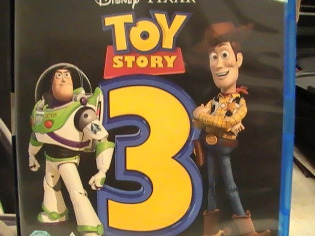 TOY STORY 3 3D Blu-ray Slip Disney Pixar Tom Hanks Woody Tim Allen Lightyear Boy - Image 4 of 4