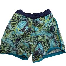 Bañador Nabaiji Decathalon Niños Pequeños 3-4 4T Forrado Tropical Verde Azul