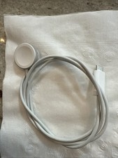 Apple Watch Magnetic Charger USB-C 1M White/Silver A2515 Genuine OEM USED