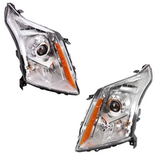 For Cadillac SRX 2010 2011 2012 2013 Pair Headlights CSW