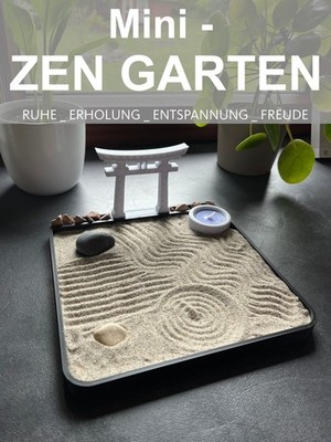Zen Garten mini - Erholung - Meditation - Entspannung