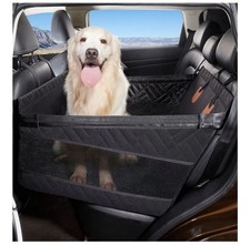Dog Car Seat for Large Medium Dogs, Dog Car Seat Cover for Back Seat, Foldabl...