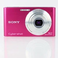 SONY Digital Camera Pink Cyber-shot DSC-W320 14.1 MP 3.0x Optical Zoom English