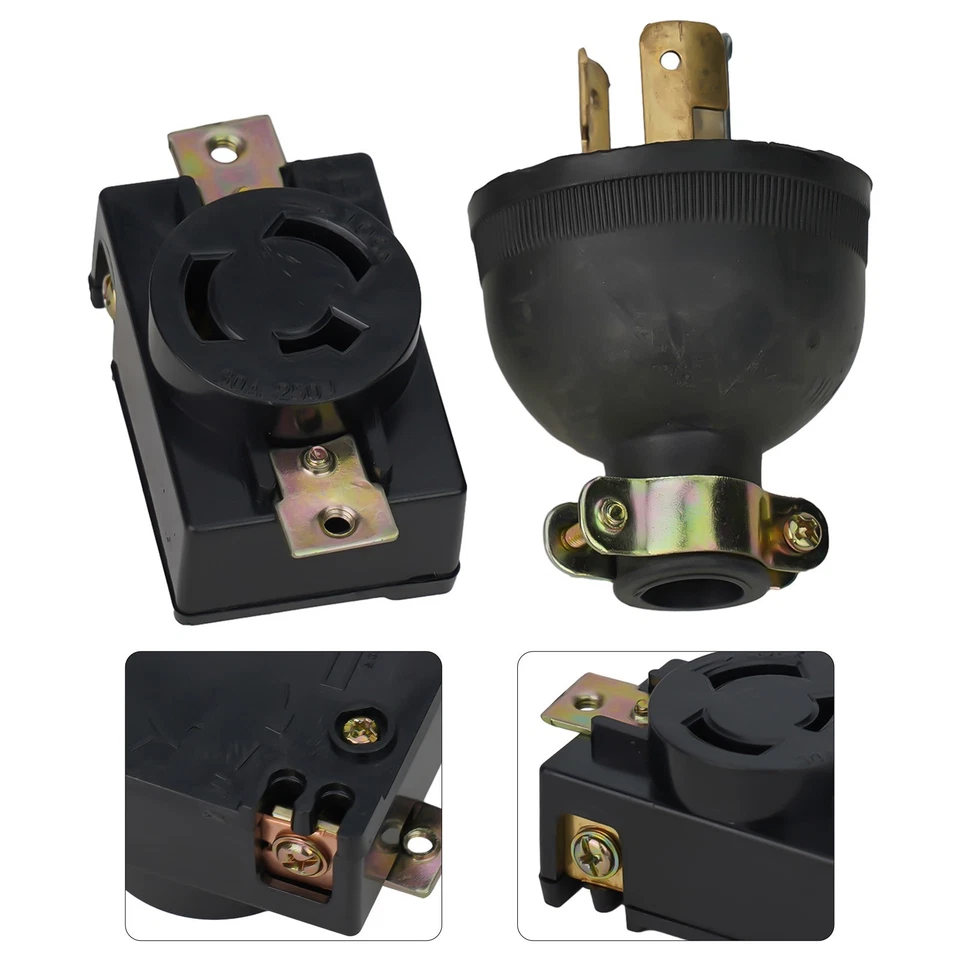 2KW Generator 168F/170F Compatible Socket 3 Pin Locking Design IP44 Rated - Image 4 of 4