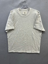 Buck Mason Men  s Grey speckled Cotton Heavy Field Spec Tee Large 62