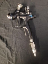 DEVILBISS DV1 TOUCH UP SPRAY GUN W/ DV1-B, 1.2 B, 1.3 B & EXTRA DV1- (B26003608)
