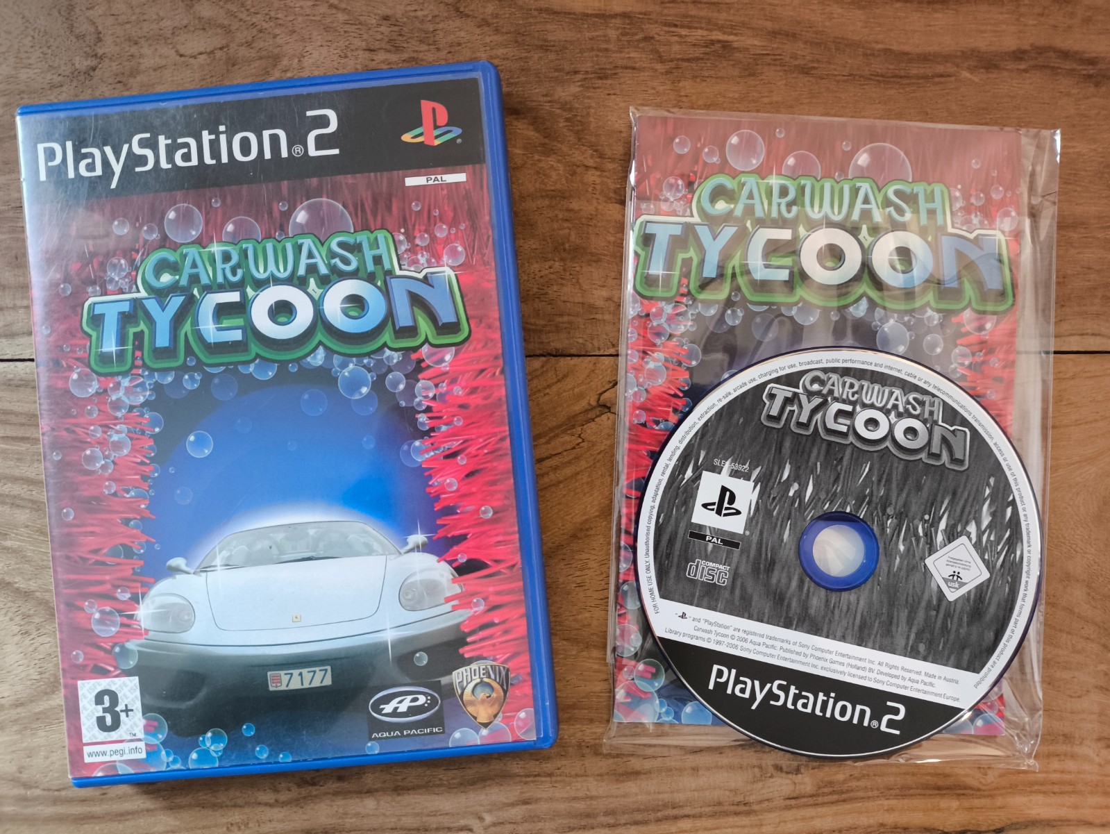 CarWash Tycoon Playstation 2 (PS2) - Complet - PAL FR (1058) - CIB TBE