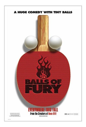 BALLS OF FURY original D/S 27x40 rolled movie poster (2007)