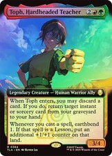 MTG FOIL Toph, Hardheaded Teacher Extended Art - Avatar: The Last Airbender #384