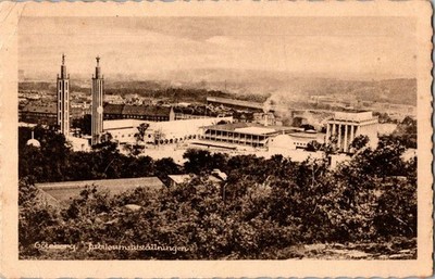 Vintage Göteborg Jubileumsutställningen Postcard with Swedish Stamp 1923