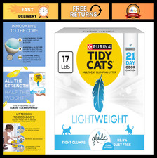 Lightweight Cat Litter with Glade Clear Springs Scent, 17 lb - Odor Control Ea