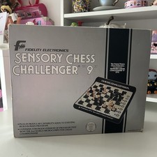 Jeu d'échecs électronique fidelity electronics sensory chess challenger "9"