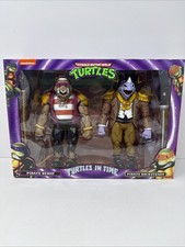 NECA Teenage Mutant Ninja Turtles in Time Pirate Bebop And Rocksteady 7  Figures