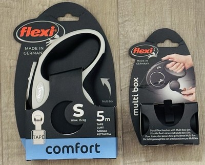 Flexi Hundeleine Set - Gr. S - 5m + Multi Box - Neu !