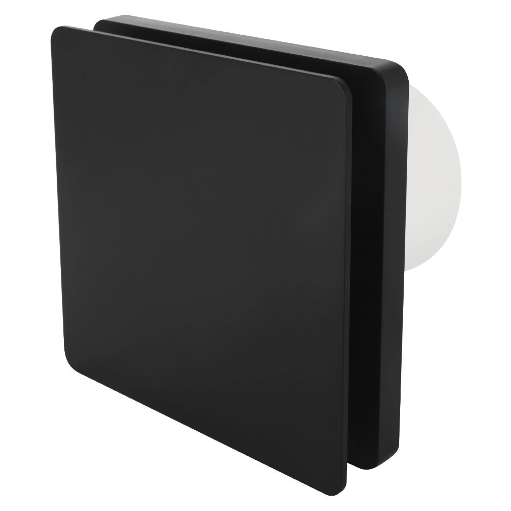 Manrose BLK100T Axial Tiled Extractor Fan 100mm Timer Model (Black)
