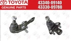 Toyota OEM JOINT ASSY, LOWER BALL, FRONT LH & RH Set Genuine