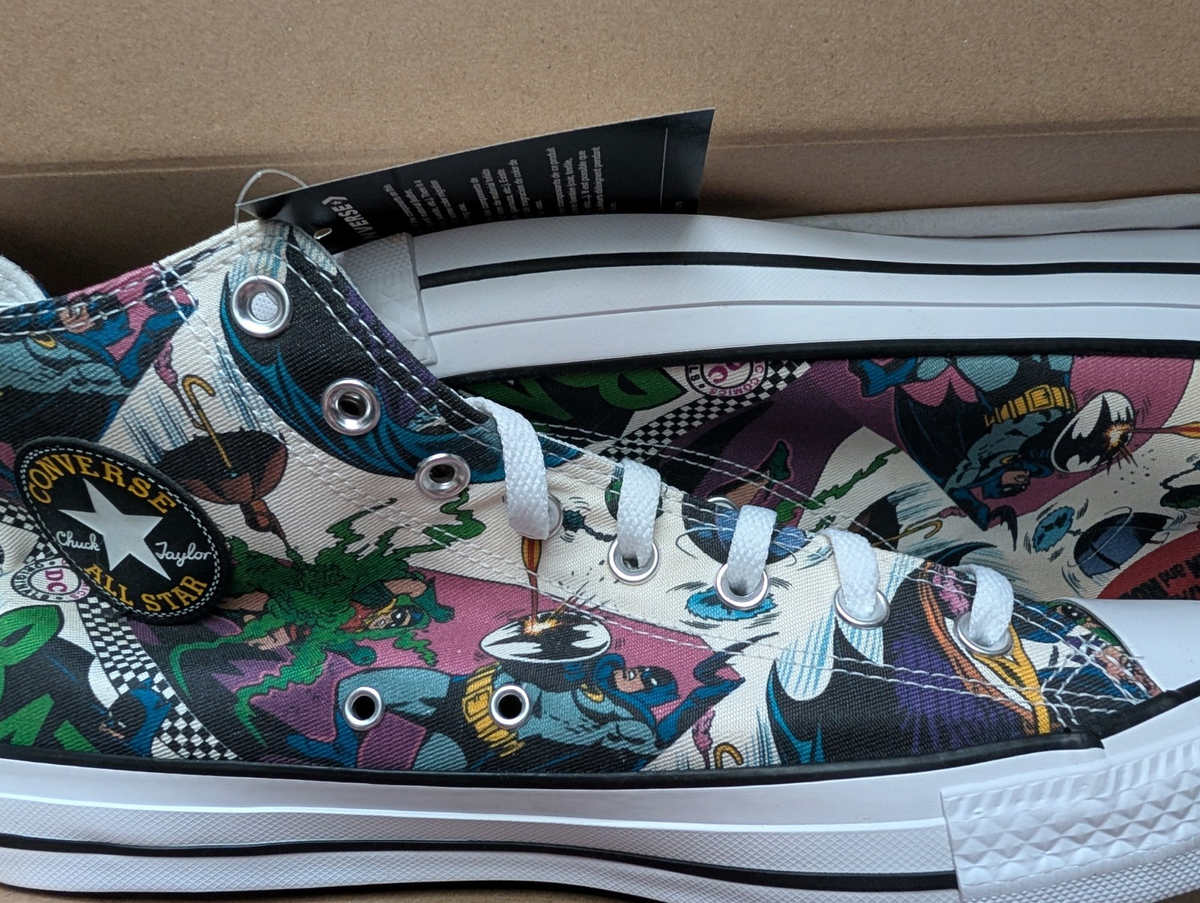 Converse Chuck Taylor All Star Batman Comic High Top Limited