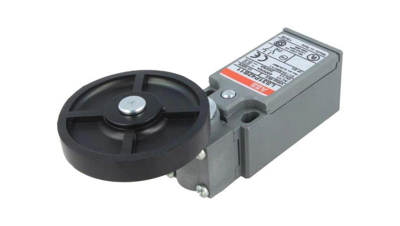 LS31P42B11 Limit switch lever R 26.5mm rubber roller Ø50mm /T2UK