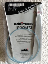 Addi Turbo Rockets Circular Knitting Needle 40 inch US4 - New