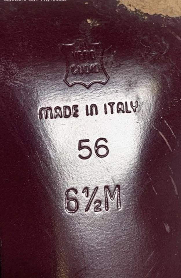 Botín para mujer Via Spiga Italy de cuero negro blanco punta con cordones al tobillo 6,5 M Foto 3 de 4