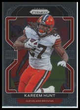 2021 Panini Prizm Base Kareem Hunt Cleveland Browns 265
