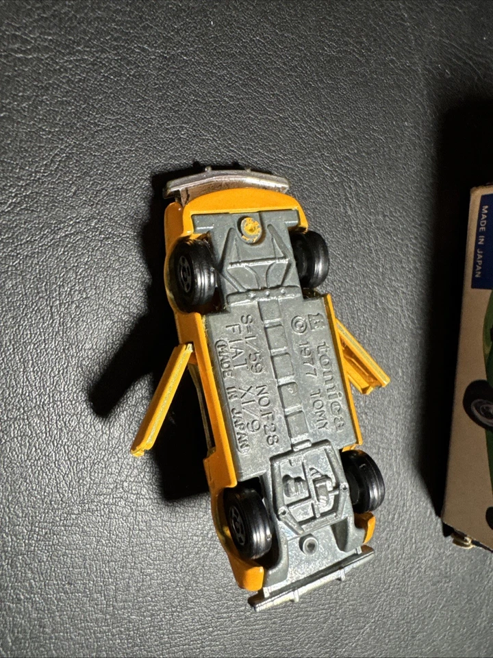 Tomica Blue Box F28 Fiat X 1/9 1/59 Made in Japan Rare - Immagine 4 di 4