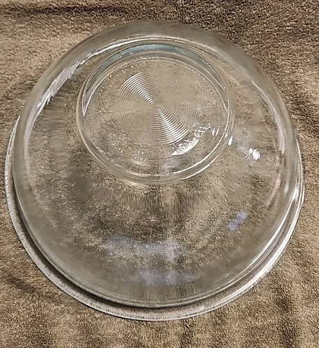Vintage Pyrex 326 33 Vidrio Transparente Grande 4 Qt Mezclador Apto para Microondas 11.75" - Imagen 8 de 8