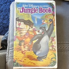 Walt Disney's Classic The Jungle Book VHS 1122 Black Diamond 1967 CC