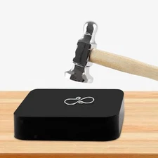 Jewelry Bench Block Dapping Block Solid Black Rubber Block for Metal Forming