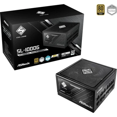 ASRock Steel Legend SL-1000G, PC-Netzteil, schwarz