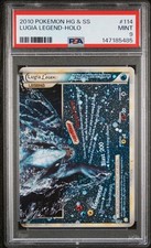 Pokémon Lugia LEGEND 114/123 Heartgold & Soulsilver Ultra Rare Holo PSA 9 on eBay