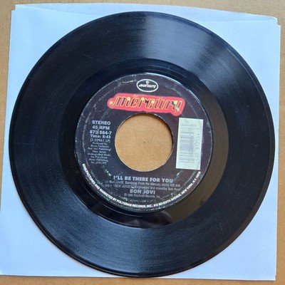 BON JOVI I'll Be There For You POP ROCK 45 7'' Record Vinyl Records
