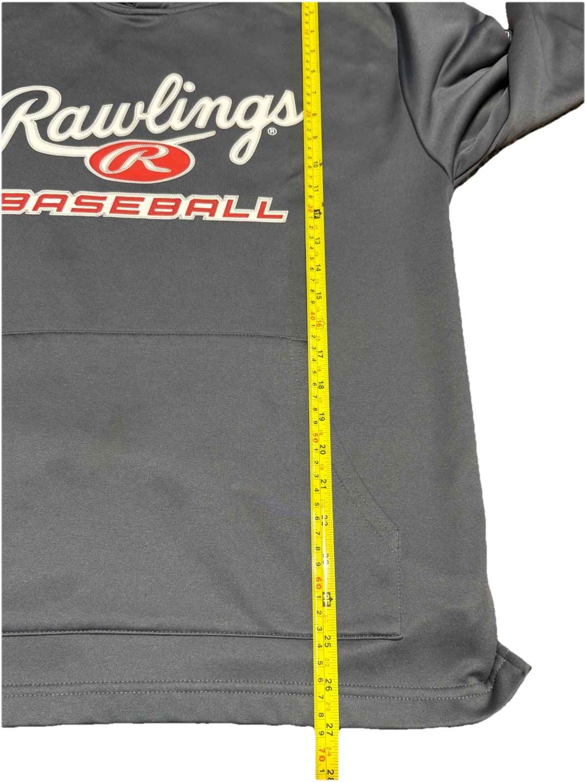 Rawlings Baseball Performance Fleece Pull Over Ho… - image 3