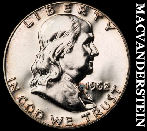 1962 Franklin Half Dollar- Silver- Choice Gem Proof Luster No Reserve #J2766