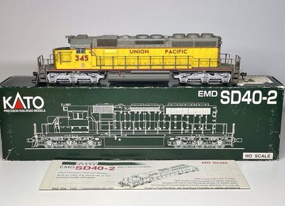 HO Kato 37-2713 USA SD40-2 Diesellok Union Pacific Railroad #345 HO Scale