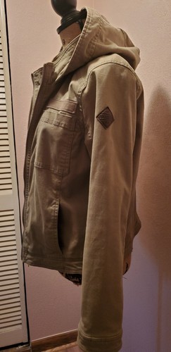 New Hollister Jacket Unisex Junior Very Warm Hooded Green Olive Color Size S - Picture 5 of 14