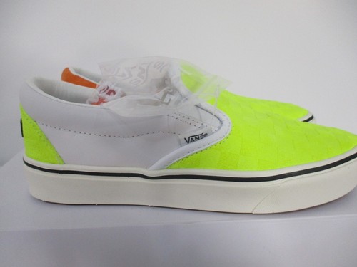 Vans Trainers Womens UK 4 Slip On X Penn Comfy Cush EU 36.5 Yellow Orange White - Picture 4 of 16
