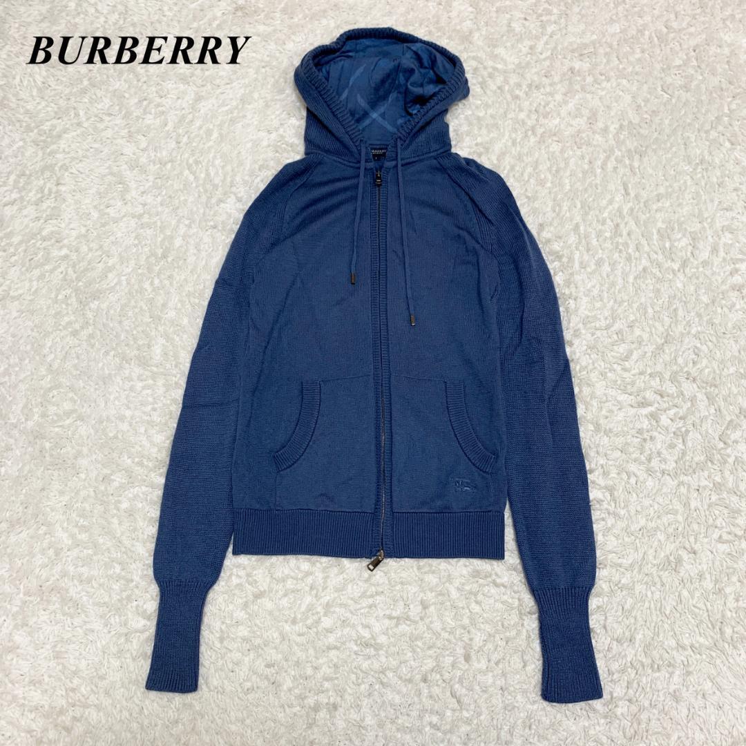 Burberry London Knit Hoodie Men's Fashion from Japan