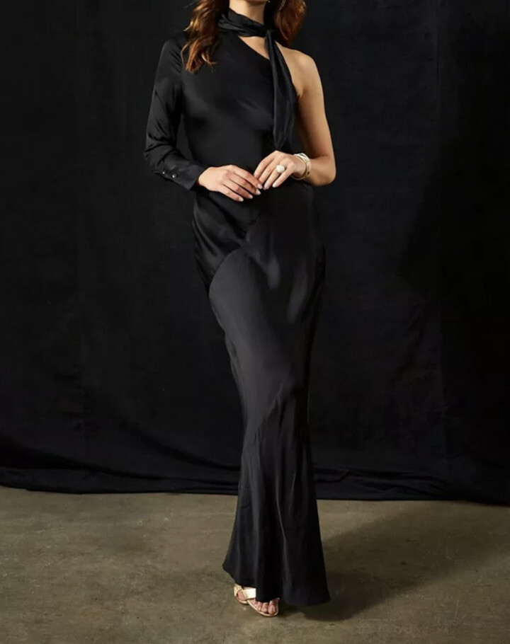 young fabulous and broke one shoulder dress Young Fabulous & Broke Zoya Dress