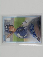 SCOOTER GENNETT 2010 BOWMAN CHROME 1ST BOWMAN AUTOGRAPH AUTO! RC! BREWERS!