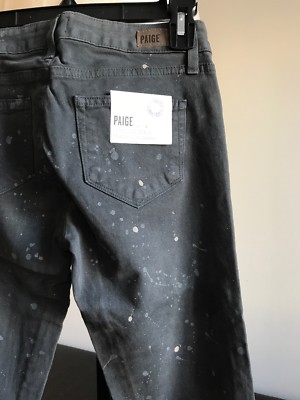 Paige Verdugo Ankle jeans, in Gray, size 25. MSRP $189 | eBay