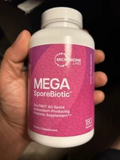 Microbiome Labs MegaSporeBiotic (180 Capsules) - Probiotic 8/26 EXP