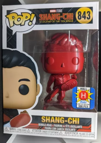 SDCC 2022 Funko Pop Hall H Special Edition Red Shang-Chi 843 LE 500 New