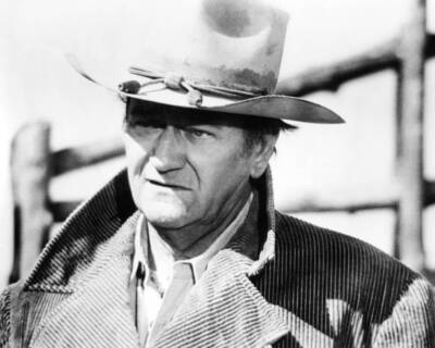 John Wayne as Wil Andersen in The Cowboys Mark Rydell 1972 Old Photo