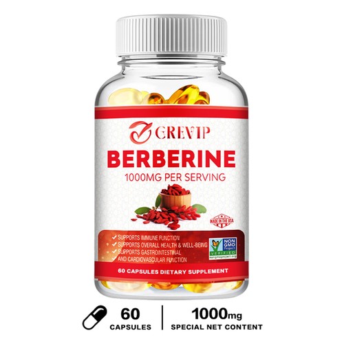 Berberine 1000mg -Lower Blood Sugar & Cholesterol, Heart & Cardiovascular Health - Picture 9 of 12