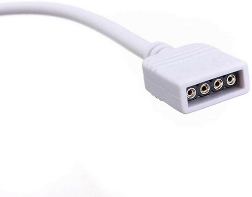2 X LED Strip Splitter Cable Cord Connector 5050 RGB 4 Pin - Picture 4 of 7
