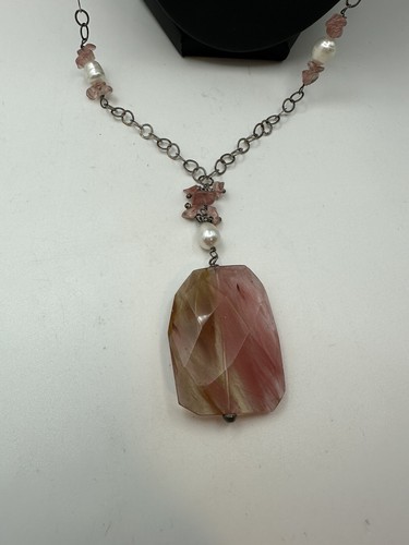 HANDPICKED Sterling Drop Necklace Vintage