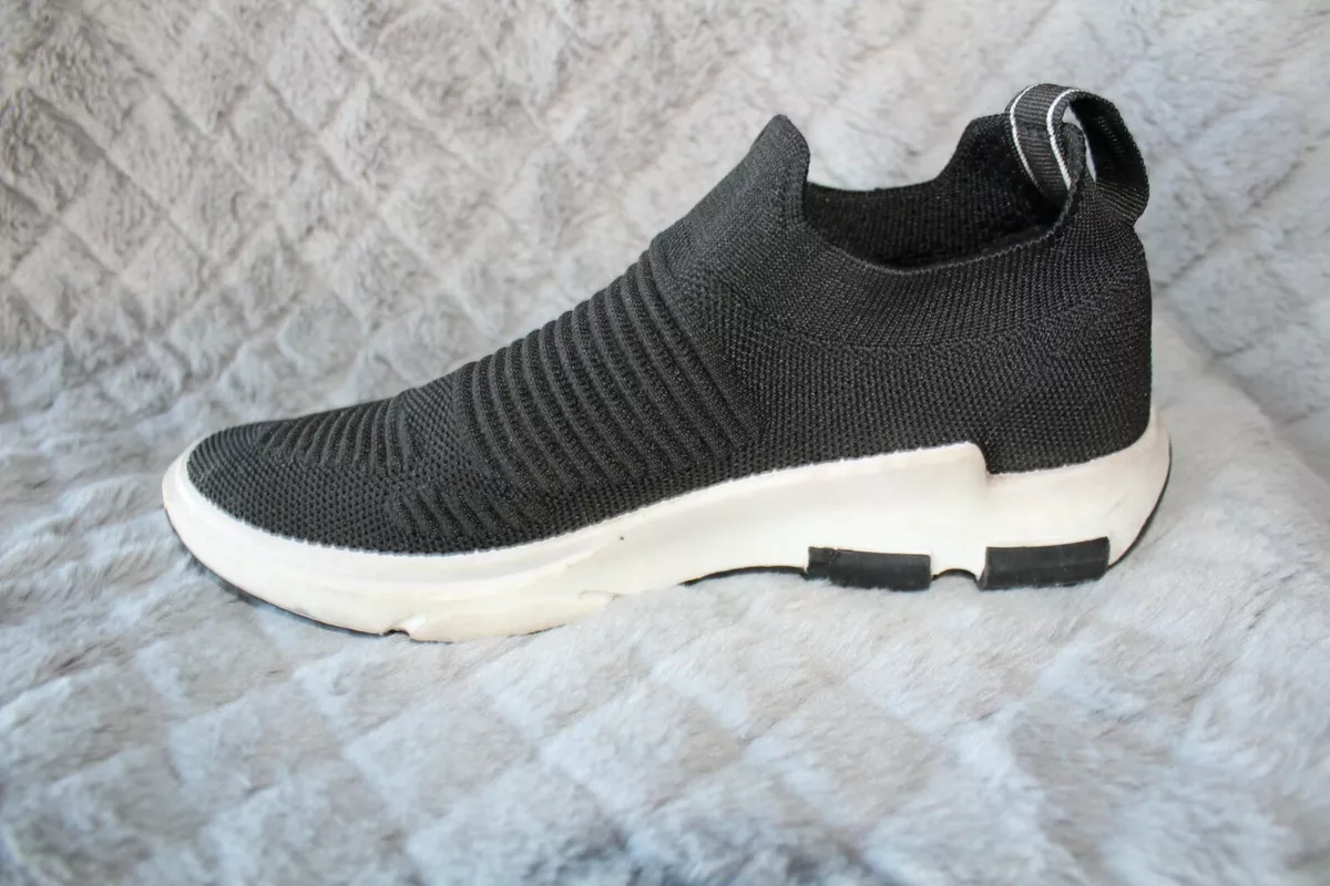 Rue 21 Women s Sock Shoes Black White 6 eBay