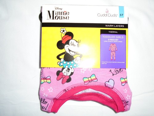 NWT Toddler Girls Cuddl Duds Thermal Warm Layers 2-Piece Set fabrics & prints - 第 16/43 張圖片