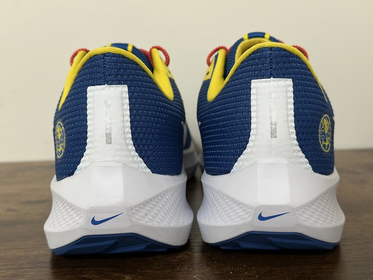 Nike Air Zoom Pegasus 40 Club America Blue Yellow FN0012-400 - Men\'s Size 12 Amazon.com | Men main image 3